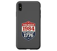 1984 Dystopian Reference Anti Tyranny Freedom Loving Case for iPhone XS Max