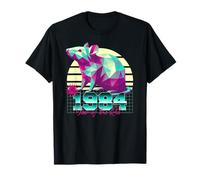 1984 Year of The Rat Birthday 80s Retro Chinese Zodiac Sign T-Shirt