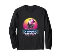 1984 Year of The Rat Vaporwave Long Sleeve T-Shirt