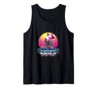1984 Year of The Rat Vaporwave Tank Top