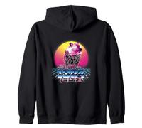 1984 Year of the Rat Vaporwave Zip Hoodie