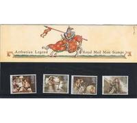 1985 Arthurian Legends Presentation Pack PP141 (printed no. 164) - Royal Mail Stamps