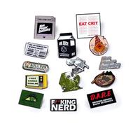 1985 Games D&D Collar Pins, Hard Enamel Pins, Collection for Dungeons and Dragons, Lable Pin for Backpack/Collar/Jackets, Dnd Accessories, S, Metal, crystal