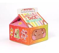 1985 Games Mystery Dice, DND Dice Set of 7 Polyhedral Dice, Wide Range of Patterns (Milk Mystery Dice, Pack of 1)