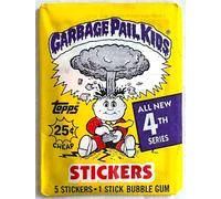 1986 Topps Garbage Pail Kids Original 4th Series 4 OS4 Card Wax Pack GPK Sealed