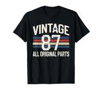 1987 Birthday 38th Birthday Retro Bday Born Vintage 38 Years T-Shirt