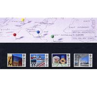 1987 British Architects in Europe ("Europa") Presentation Pack PP155 (printed no. 180) - Royal Mail Stamps