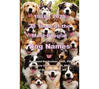 1988 - 2025: 38 Years of the Most Popular Dog Names