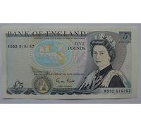 1988 Gill Bank of England £5 Pounds Uncirculated note