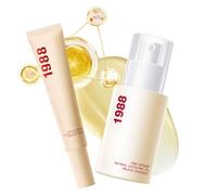 1988 Retinol Korean Eye Cream + 1988 Retinol Serum For Face - Korean Retinal Liposome 2% & Black Ginseng Peptide Serum - Retinal Eye Cream for Dark Circles and Puffy Eyes