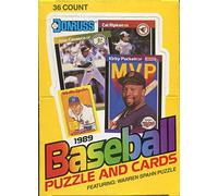 1989 Donruss Baseball Card Unopened Hobby Box (Griffey, Schilling, Johnson, Smotz, Biggio RC's)