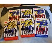 1989 Topps New Kids On The Block Cards 6 Sealed Wax PACK From Wax Box New Sealed
