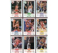 1990,1991 Fleer Basketball Series Complete Mint Hand Collated 198 Card Set Including Michael Jordan, Larry Bird, Kevin Mchale, Robert Parish, Karl Malone, John Stockton and Others! by Fleer