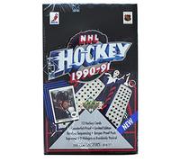 1990-91 Upper Deck English Low # Hockey Wax Box [Toy]