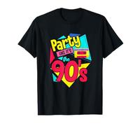 1990 Party Like It's The 90's Nineties Music Party T-Shirt