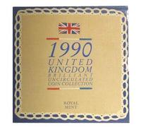 1990 United Kingdom Brilliant Uncirculated Coin Collection