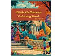 1990s Halloween Coloring Book