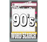 1990's Word Search Puzzle Book: Easy to Read Print about The Nineties, Fashion, Music and More | 6x9 inches, 110 pages | 50+ Puzzles … Gifts for Vacations, Holidays, and Stress Relief