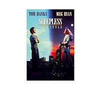 1993 American Romance Drama Sleepless in Seattle Movie Poster 6 Canvas Poster Wall Art Decor Print Picture Paintings for Living Room Bedroom Decoration Unframe:12x18inch(30x45cm)
