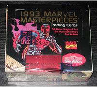 1993 Marvel Masterpieces Trading Card Box of 36 Packs NM/M Jusko, Bell, Vallejo