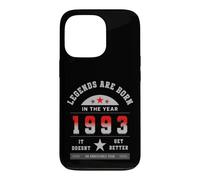 1993 Vintage Legends Are Born In The Year Birthday Case for iPhone 13 Pro