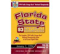1994 Orange Bowl Championship Florida State [DVD] [Region 1] [US Import] [NTSC]