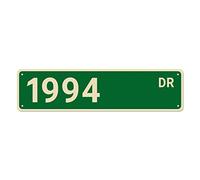 1994 Street Signs, 1994 Decor 1994 Sign Born In 1994 Birthday Gift, Wall Decor For Home/Man Cave/Office/Farmhouse/Bedroom/Bar/Pub, Quality Metal Tin Signs 16X4 Inch