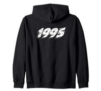 1995 | The Year 1995 Reunion Birth Established Nostalgia Zip Hoodie