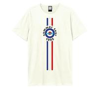 1995 Tour Stripes Oasis T-Shirt Amplified White XXL