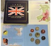 1995 United Kingdom Brilliant Uncirculated Coin Collection