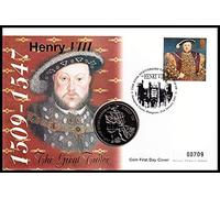 1996 Falkland Islands £2 Pound Henry VIII The Great Tudor First Day Cover FDC