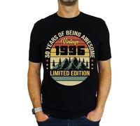 1996 Vintage Mountain - Limited Edition - 30th Birthday Gift | Present Mens T-Shirt Black XL