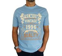 1996 Vintage - Premium Quality - 30th Birthday Gift | Present Mens T-Shirt Sky Blue M