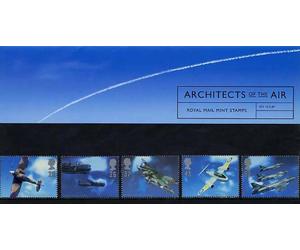 1997 Architects of the Air Presentation Pack PP242 (printed no. 277) - Royal Mail Stamps