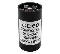 19988A Capacitor 70 MFD 250VAC Fits for Genie 1/2-HP Garage Door Opener Motors, Replace 19988 and X-19988-A Garage Door Opener Capacitor