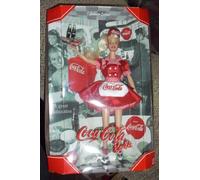 Coca Cola Waitress Barbie Doll 1998 Mattel 22831
