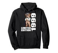 1999 Limited Edition Bear Birthday 1999 Vintage 1999 Retro Pullover Hoodie