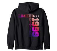 1999 Retro 1999 Vintage 1999 Limited Edition Zip Hoodie