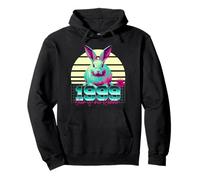 1999 Year of the Rabbit Birthday 80s Retro Chinese Zodiac Pullover Hoodie