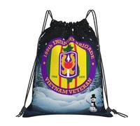 199Th Light Infantry Brigade Vietnam Veteran Women Men Drawstring Bag Waterproof Drawstring Backpack Lightweight Gym Sack For Football Sports Swim