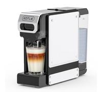 19BAR Multifunction Coffee Capsule Machine for Lavazza MIO/Nespresso Original/Dolce Gusto Coffee Pods and Ground Coffee, Smart Automatic Small Espresso Coffee Pods Machines, 1L, 1450W