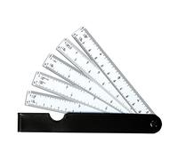 19cm / 7.5-inch Scale Ruler Architect Rulers Flexible Drafting Portable Measuring Tool for Graphics Architect and Drafting Measuring Tool Lightweight for Engineering Cothes