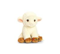 19cm Keeleco Sheep Soft Toy 100% Recycled Plush Eco Soft Toy