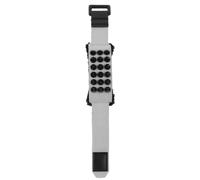 19cm String Mute Fret Wrap Clean Timbre Guitar Gear Fretboard Muting Wrap for Acoustic and Electric Guitars Easy Adjustment for 7 Strings Guitar (White)