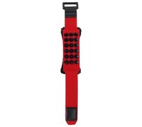 19cm String Mute Fret Wrap Clean Timbre Guitar Gear Fretboard Muting Wrap for Acoustic and Electric Guitars Easy Adjustment for 7 Strings Guitar (Red)