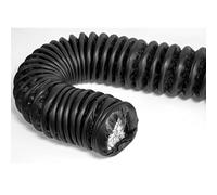 19FT PVC Flexible Duct4Layer Aluminum Foil Insulated Hose for HVAC Ventilation 12.5cm Diameter Durable & Lightweight Ideal for Air Conditioning & Exhaust Systems