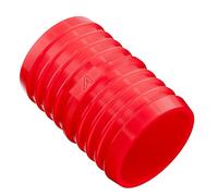 19mm (0.75 Inch) Red Plastic Straight Inline Hose Connector Tube PVC Silicone Rubber