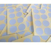 19mm (0.8 inch) Round Circular Pale Sky Blue Colour Code Stickers, 135 Self-Adhesive Circles Sticky Coloured Dot, Spot Labels