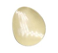 19mm/25mm/28mm/30mm/39mm Golden Concave Egg-Shaped Buttons for Coats, Silver, 30mm-1pc(Mist Gold,19mm1pc)