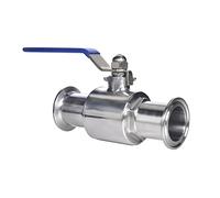 19mm 25mm 32mm 304 Stainless Steel Quick Ball Valve Quick-Opening Manual Clamping Ball Valve(19mm)